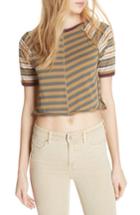 Women's Free People Prepster Tee - Brown