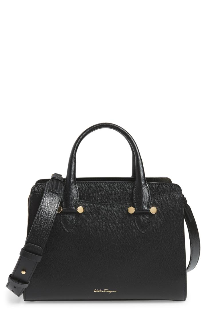 Salvatore Ferragamo Small Today Satchel - Grey