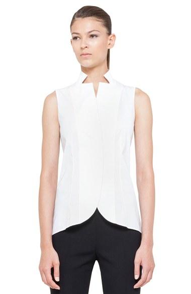 Women's Akris Notch Collar Blouse