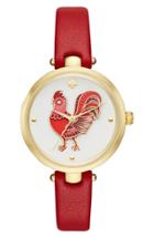 Women's Kate Spade New York Holland Rooster Leather Strap Watch, 34mm