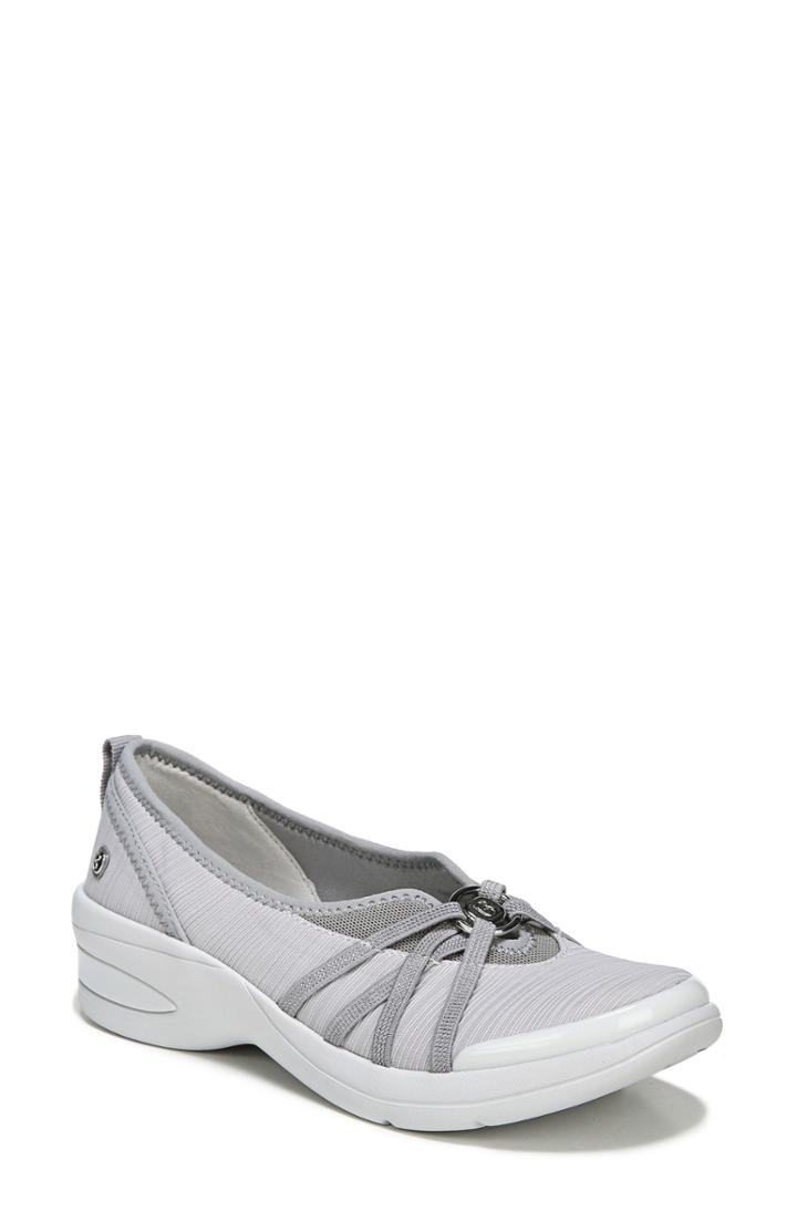 Women's Bzees Rosie Sneaker .5 M - Grey