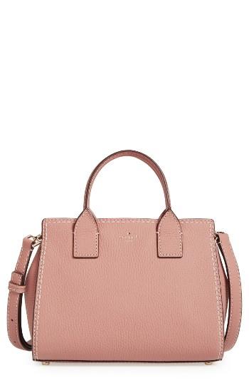 Kate Spade New York Dunne Lane Lake Leather Satchel - Pink