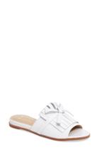 Women's Marc Fisher D Whitley Slide Sandal, Size 5 M - White