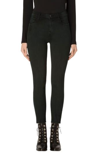 Women's J Brand Alana High Waist Crop Skinny Jeans - Green