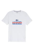 Men's Lacoste Graphic T-shirt (xl) - White