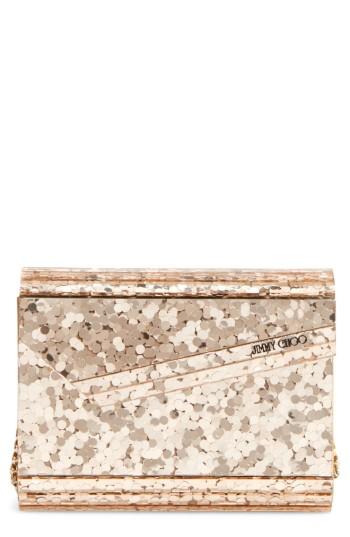 Jimmy Choo Candy Clutch - Metallic