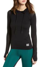 Women's Ivy Park Mesh Panel Hooded Top