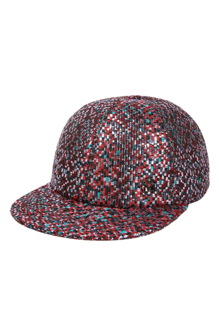 Women's Maison Michel Hailey Lurex Pixel Baseball Cap -