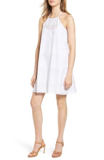 Women's Chelsea28 Eyelet Trapeze Minidress