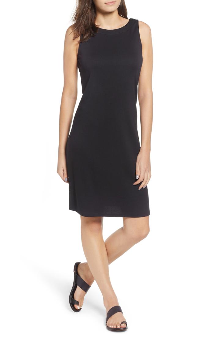 Women's Tommy Bahama Drapey Ponte Sheath Dress - Black