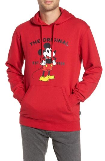 Men's Vans X Disney Mickey's 90th Anniversary Hoodie - Red