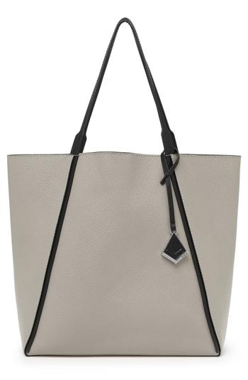 Botkier Trinity Calfskin Leather Tote - Grey