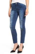 Women's Nydj Alina Print Slim Ankle Jeans - Blue