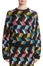Women's Missoni Jacquard Sweater Us / 42 It - Black
