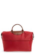 Longchamp Le Pliage 21-inch Expandable Travel Bag - Red