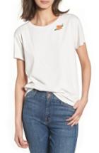 Women's Mother The Boxy Goodie Goodie Supima Cotton Tee - White