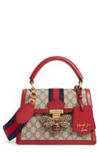 Gucci Queen Margaret Gg Top Handle Satchel - Beige
