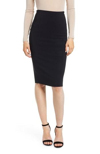 Women's Commando Perfect Bonded Midi Skirt - Black