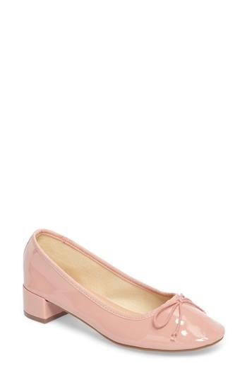 Women's Topshop Glory Heeled Ballerina Slippers .5us / 37eu - Pink