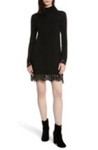 Women's Joie Fredrika B Lace Trim Dress, Size - Black
