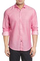 Men's Stone Rose Slim Fit Diamond Twill Sport Shirt