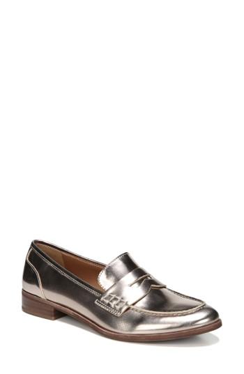 Women's Sarto By Franco Sarto 'jolette' Penny Loafer .5 M - Metallic