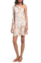 Women's Free People Rosalie Embroidered Minidress - Pink