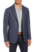 Men's John W. Nordstrom Traditional Fit Check Wool Sport Coat