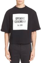 Men's Opening Ceremony Logo Sweatshirt Tee - Black