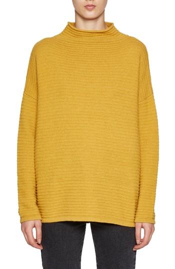 Women's French Connection Lena Rib Sweater - Yellow