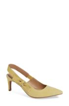 Women's Linea Paolo Cora Slingback Pump .5 M - Yellow