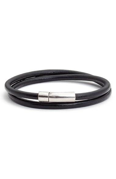 Men's Torino Belts Leather Wrap Bracelet