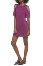 Women's Dee Elly Cold Shoulder Shift Dress - Purple