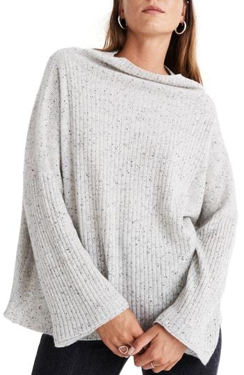 Women's Madewell Relaxed Crewneck Sweater, Size - Yellow