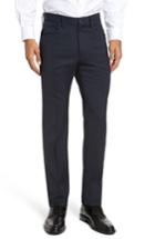 Men's Incotex Five-pocket Stretch Wool Pants - Blue