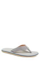 Men's Hari Mari 'dunes' Flip Flop M - Grey