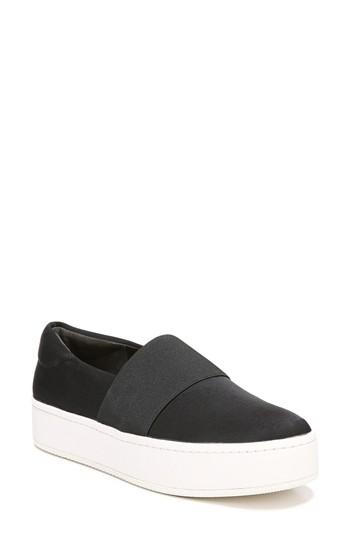 Women's Via Spiga Traynor Platform Slip-on M - Black