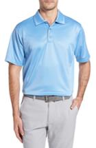 Men's Swc Diamond Jacquard Polo, Size - Blue