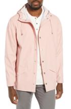 Men's Rains Lightweight Hooded Rain Jacket /small - Pink