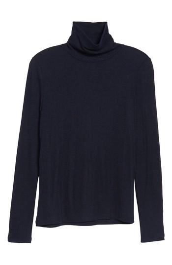 Women's Madewell Night Sparkle Turtleneck - Blue