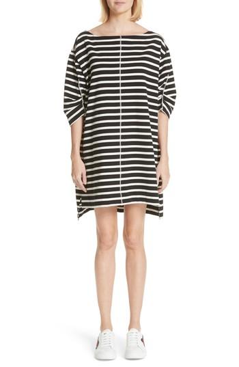 Women's Marc Jacobs Stamped Stripe Dress - Black