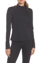 Women's The Nike Pro Hypercool Women's Long Sleeve Ribbed Top - Black