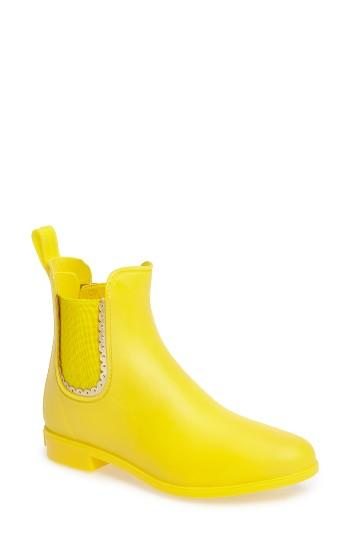 Women's Jack Rogers Sallie Chelsea Rain Bootie M - Yellow