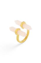 Women's Baublebar Faden Quartz Open Ring