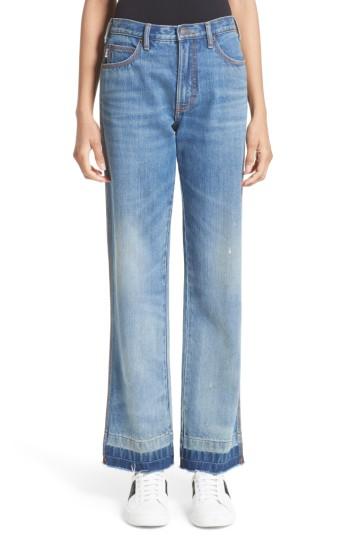 Women's Marc Jacobs Relaxed Release Hem Jeans - Blue