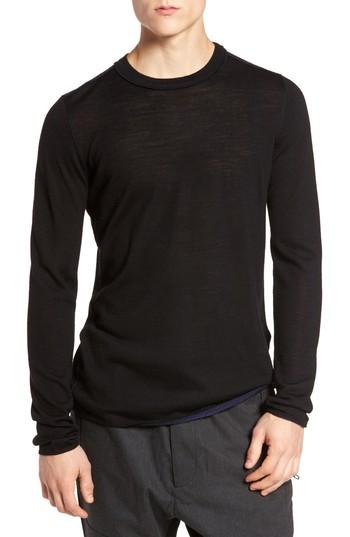 Men's Antony Morato Crewneck Wool Blend Sweater