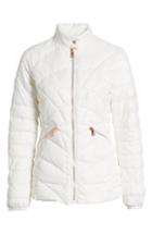Women's Bernardo Water-resistant Thermoplume Insulated Jacket - White