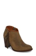 Women's Ariat Sonya Fringed Bootie .5 M - Green