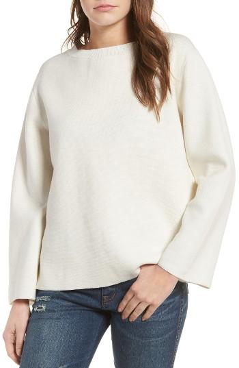 Women's Madewell Laced Back Pullover Sweater
