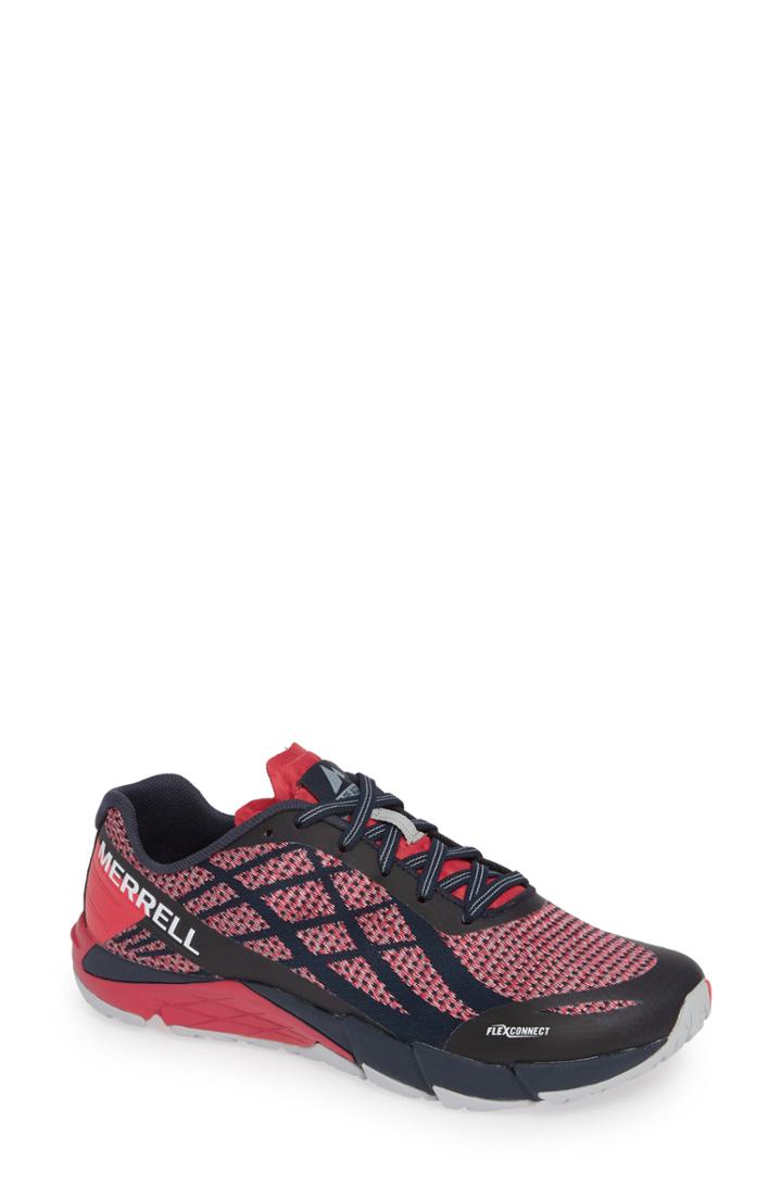 Women's Merrell Bare Access Flex Shield Lace-up Sneaker M - Pink